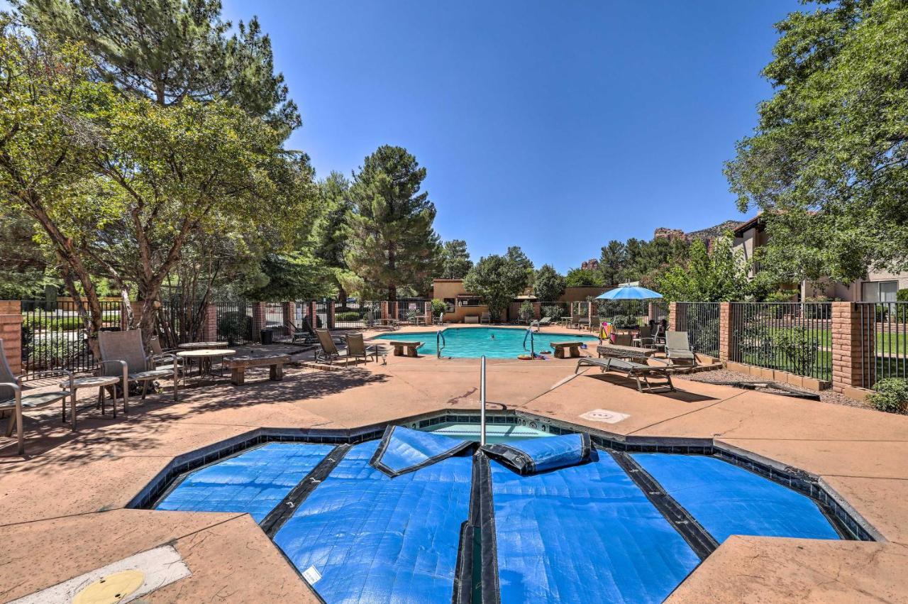 Sedona Condo Mtn Views, Balcony And Hot Tub Access Ngoại thất bức ảnh