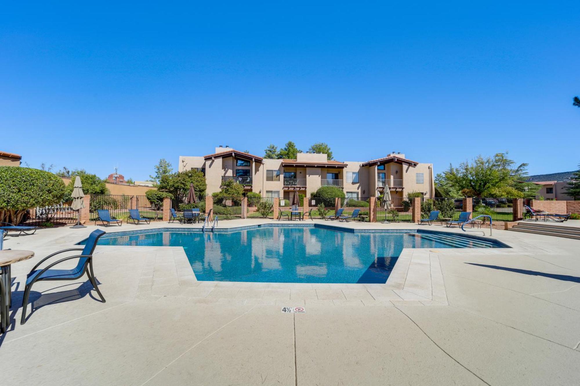 Sedona Condo Mtn Views, Balcony And Hot Tub Access Ngoại thất bức ảnh